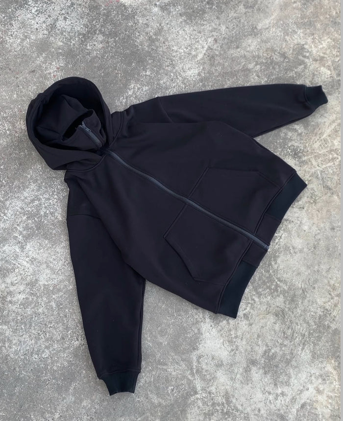 Balaclava Ninja Zipper Hoodie